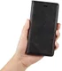 iPhone SE (2020/2022)/8/7 Hoesje Retro Portemonnee Book Case Zwart afbeelding 5