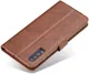 Samsung Galaxy A50 Book Case Hoesje Stijlvol Wallet Kunst Leer Bruin afbeelding 8