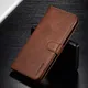Samsung Galaxy A50 Book Case Hoesje Stijlvol Wallet Kunst Leer Bruin afbeelding 10
