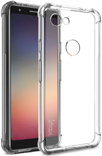 Google Pixel 3A TPU Hoesje met Screen Protector afbeelding 1