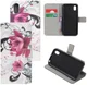 Huawei Y5 (2019) Portemonnee Hoesje met Bloem Print afbeelding 4