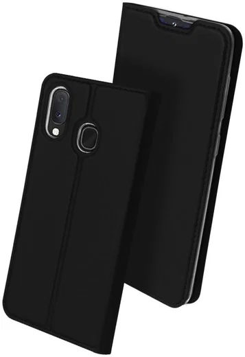 Dux Ducis Samsung Galaxy A20e Bookcase Hoesje Zwart afbeelding 8