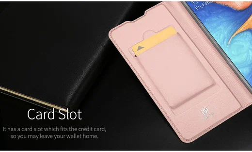 Dux Ducis Samsung Galaxy A20e Bookcase Hoesje Roze Goud afbeelding 6