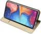 Dux Ducis Samsung Galaxy A20e Bookcase Hoesje Goud afbeelding 4