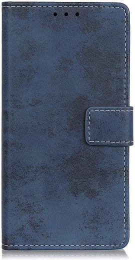 Nokia 4.2 Vintage Portemonnee Hoesje Blauw afbeelding 1