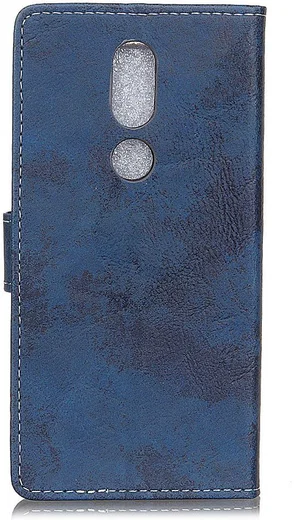 Nokia 4.2 Vintage Portemonnee Hoesje Blauw afbeelding 10
