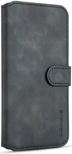 Xiaomi Mi 9 SE Retro Portemonnee Hoesje Zwart afbeelding 3
