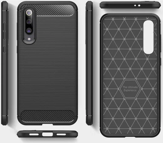 Xiaomi Mi 9 SE Geborsteld TPU Hoesje Blauw afbeelding 11