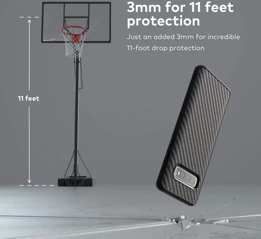 RhinoShield SolidSuit Carbon Fiber OnePlus 7 Pro Hoesje afbeelding 4