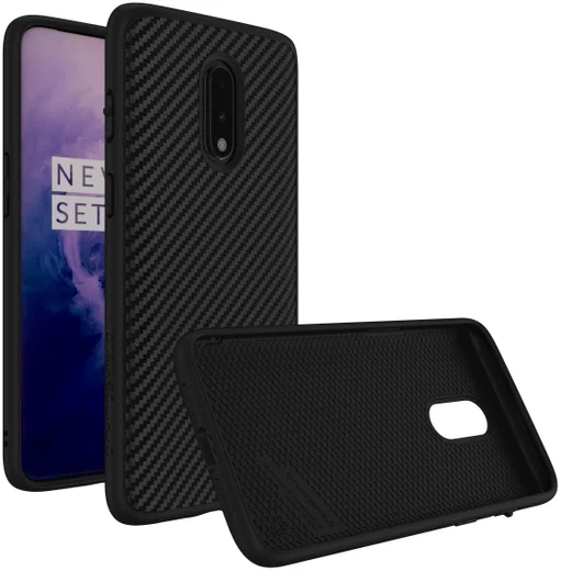 RhinoShield SolidSuit Carbon Fiber OnePlus 7 Hoesje afbeelding 1