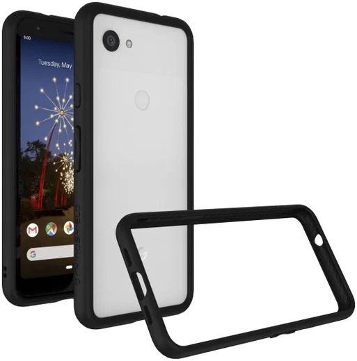 RhinoShield CrashGuard Google Pixel 3A Bumper Hoesje Zwart afbeelding 2