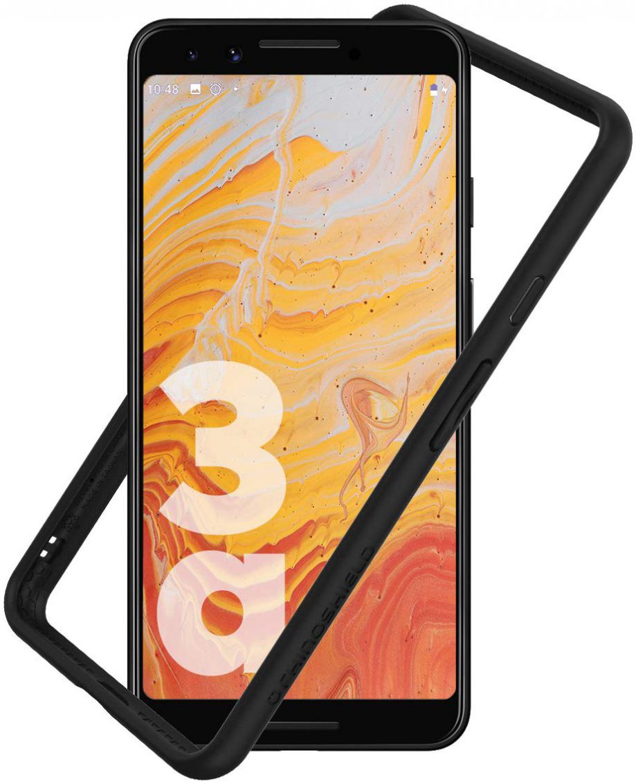RhinoShield CrashGuard Google Pixel 3A Bumper Hoesje Zwart afbeelding 1