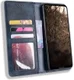 Motorola One Vision Portemonnee Hoesje met Standaard Functie Blauw afbeelding 1