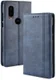 Motorola One Vision Portemonnee Hoesje met Standaard Functie Blauw afbeelding 2