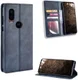 Motorola One Vision Portemonnee Hoesje met Standaard Functie Blauw afbeelding 5