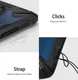 Ringke Fusion X OnePlus 7 Back Cover Hoesje Zwart afbeelding 9