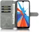 Huawei Y6s / Y6 (2019) Hoesje Retro Portemonnee Grijs afbeelding 2