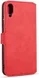 Huawei Y6s / Y6 (2019) Hoesje Retro Portemonnee Rood afbeelding 4