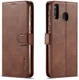 Samsung Galaxy M20 Power Stand Portemonnee Bookcase Hoesje Bruin afbeelding 5