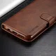 Samsung Galaxy M20 Power Stand Portemonnee Bookcase Hoesje Bruin afbeelding 15
