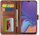 Samsung Galaxy M20 Power Stand Portemonnee Bookcase Hoesje Bruin afbeelding 2