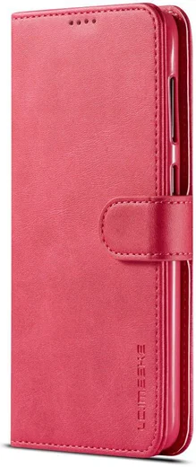 Samsung Galaxy A40 Stand Portemonnee Bookcase Hoesje Roze afbeelding 4