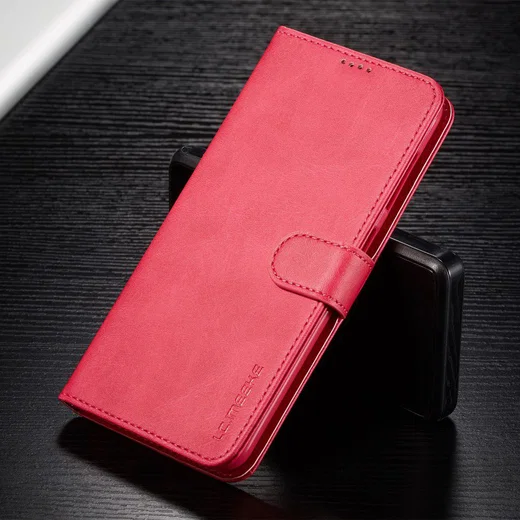 Samsung Galaxy A40 Stand Portemonnee Bookcase Hoesje Roze afbeelding 5
