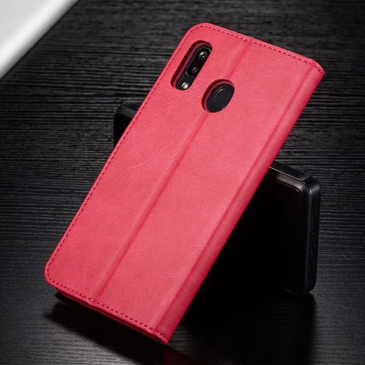 Samsung Galaxy A40 Stand Portemonnee Bookcase Hoesje Roze afbeelding 6