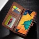 Samsung Galaxy A40 Stand Portemonnee Bookcase Hoesje Donkerbruin afbeelding 12