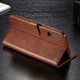 Samsung Galaxy A70 Stand Portemonnee Bookcase Hoesje Donkerbruin afbeelding 14