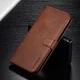 Samsung Galaxy A70 Stand Portemonnee Bookcase Hoesje Donkerbruin afbeelding 10