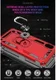 Samsung Galaxy A10 Hybride Hoesje met Kickstand Zwart afbeelding 7
