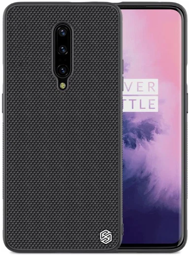 Nillkin Textured Hybride Hoesje OnePlus 7 Pro Zwart afbeelding 1