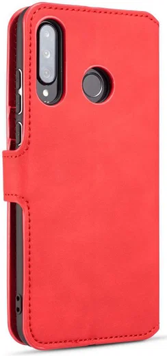 Huawei P30 Lite Retro Portemonnee Hoesje Rood afbeelding 5