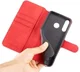 Huawei P30 Lite Retro Portemonnee Hoesje Rood afbeelding 3
