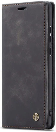 Samsung Galaxy A70 Retro Portemonnee Hoesje Zwart afbeelding 2