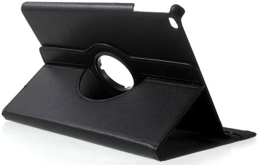 Apple iPad 2017 / 2018 / Air / Air 2 360° Draaibare Hoes Zwart afbeelding 6