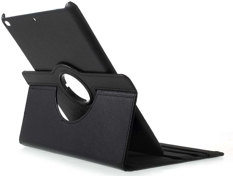 Apple iPad 2017 / 2018 / Air / Air 2 360° Draaibare Hoes Zwart afbeelding 7