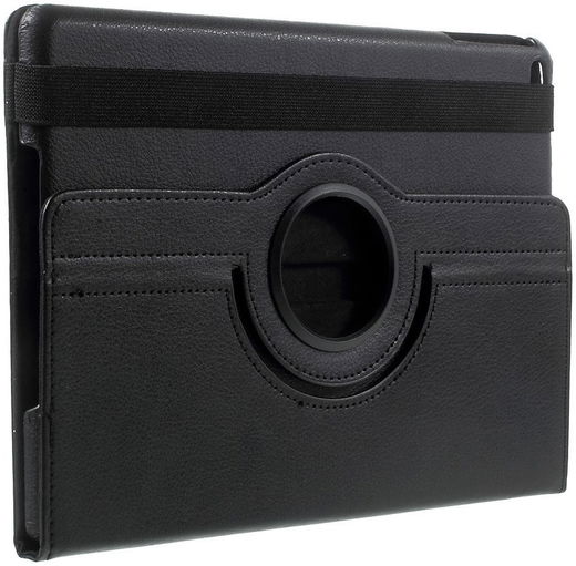 Apple iPad 2017 / 2018 / Air / Air 2 360° Draaibare Hoes Zwart afbeelding 11