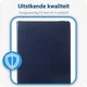 Apple iPad 2017 / 2018 / Air / Air 2 360° Draaibare Hoes Donker Blauw afbeelding 2