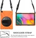 Samsung Galaxy Tab A 10.1 (2019) Hybride Kickstand Hoesje Oranje afbeelding 4