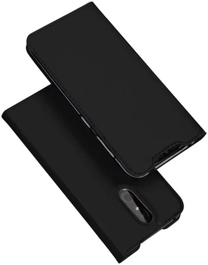 Dux Ducis Nokia 3.2 Bookcase Hoesje Zwart afbeelding 5