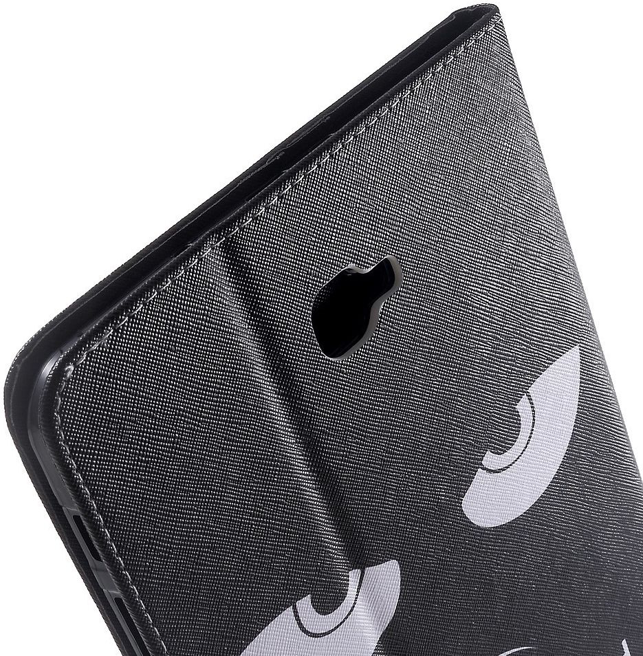 Samsung Galaxy Tab A 10.1 (2016) Portemonnee Hoesje Don't Touch Print afbeelding 6