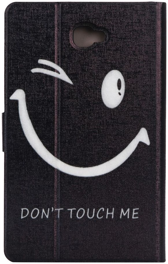 Samsung Galaxy Tab A 10.1 (2016) Portemonnee Hoesje Smile afbeelding 4