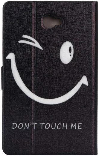 Samsung Galaxy Tab A 10.1 (2016) Portemonnee Hoesje Smile afbeelding 4