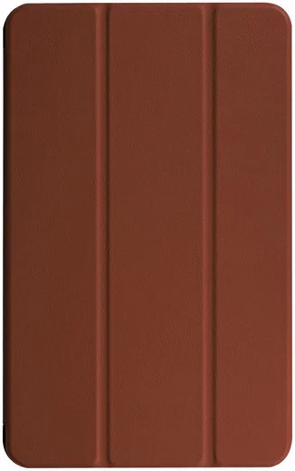 Samsung Galaxy Tab A 10.1 (2016) Tri-Fold Flip Case Bruin afbeelding 1
