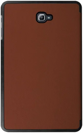 Samsung Galaxy Tab A 10.1 (2016) Tri-Fold Flip Case Bruin afbeelding 3