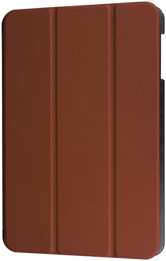 Samsung Galaxy Tab A 10.1 (2016) Tri-Fold Flip Case Bruin afbeelding 5