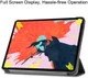 Apple iPad Pro 12.9 (2018) Tri-Fold Flip Case Zwart afbeelding 2