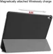 Apple iPad Pro 12.9 (2018) Tri-Fold Flip Case Zwart afbeelding 7